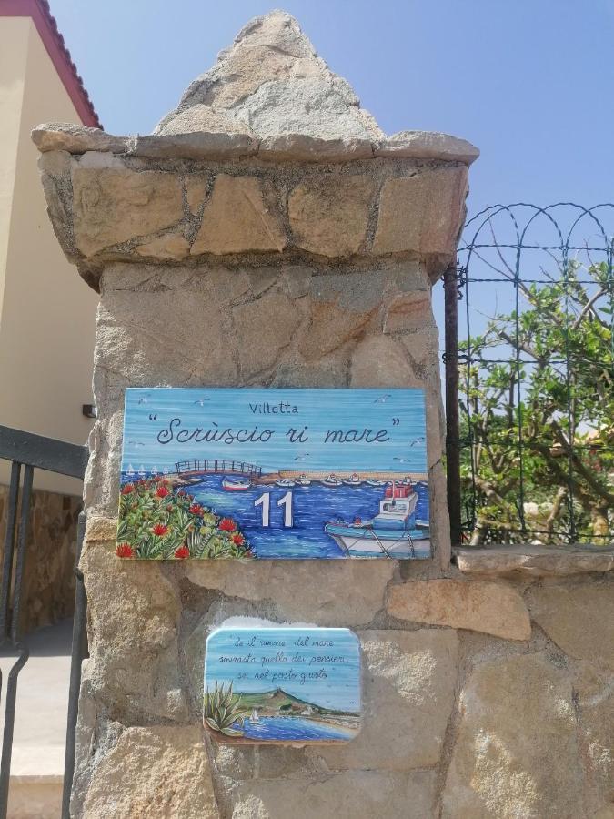 Villetta Scruscio Ri Mare Favignana Extérieur photo